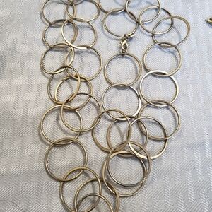 Banana Republic Gold Circle Necklace